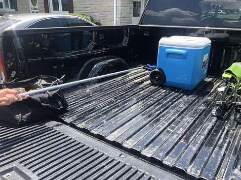 Simplifi Handi-Hook 4' Long Reaching Tool, Grab Pull & Push Your Gear, Pickup Truck Cargo Retrieval, Marine Dock Hook, Grab Tools Coolers Hunting Gear etc, Best Tool in Your Truck, Silver in Saudi Arabia