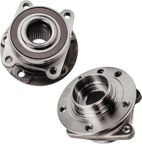 Detroit Axle - Front Wheel Bearing Hubs for 2014-2023 Jeep Cherokee [w/Off Road Suspension], 2 Wheel Bearing & Hubs Assembly 2015 2016 2017 2018 2019 2020 2021 2022 Replacement in Saudi Arabia