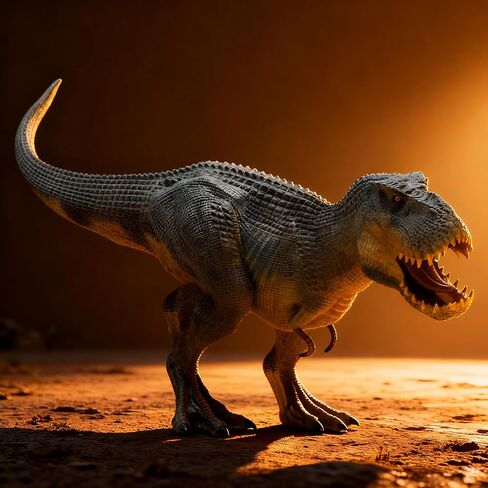 T Rex Dinosaur Toy 14″ - Tyrannosaurus Rex Action Figure with Movable Jaw - Realistic Dino Figurine - Trex Figure for Boys and Girls - Big Dinosaur Toys for Kids Ages 5+ in Kuwait