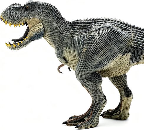 T Rex Dinosaur Toy 14″ - Tyrannosaurus Rex Action Figure with Movable Jaw - Realistic Dino Figurine - Trex Figure for Boys and Girls - Big Dinosaur Toys for Kids Ages 5+ in Kuwait