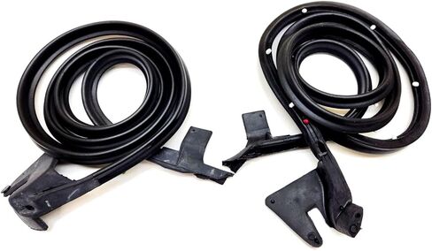 Front Weatherstrip Rubber Seal 4 Door Hardtop for Tempest for LeMans for Executive for Catalina for Bonneville for Impala for DeVille for Calais for Wildcat for LeSabre 98 in Saudi Arabia