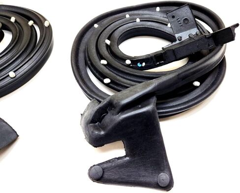 Front Weatherstrip Rubber Seal 4 Door Hardtop for Tempest for LeMans for Executive for Catalina for Bonneville for Impala for DeVille for Calais for Wildcat for LeSabre 98 in Saudi Arabia