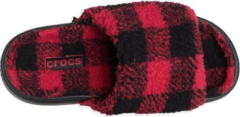 Crocs Unisex-Adult Classic Cozzzy Platform Sandals | Fuzzy Slippers Slide in Kuwait