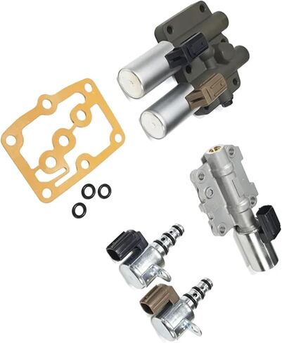 ABLZ-Transmission Solenoid Kit Compatible For Honda Accord Odyssey Pilot TL CL 28250-P6H-024 28250-P7W-003 28400-P6H-003 28500-P6H-003 in Saudi Arabia