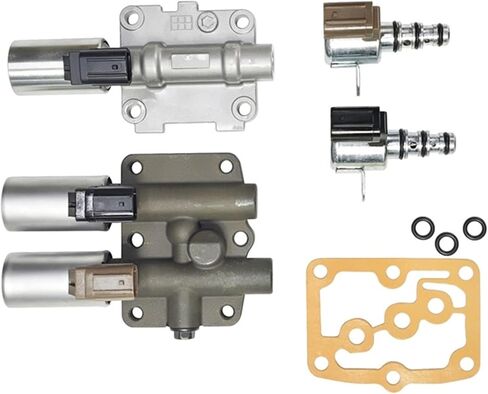 ABLZ-Transmission Solenoid Kit Compatible For Honda Accord Odyssey Pilot TL CL 28250-P6H-024 28250-P7W-003 28400-P6H-003 28500-P6H-003 in Saudi Arabia