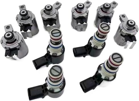 10PCS BTR M78 M11 575R6 6-Speed Auto Gearbox Solenoid Valve Set Compatible For Corando SsangYong Car Accessories in Saudi Arabia