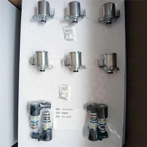 10PCS BTR M78 M11 575R6 6-Speed Auto Gearbox Solenoid Valve Set Compatible For Corando SsangYong Car Accessories in Saudi Arabia