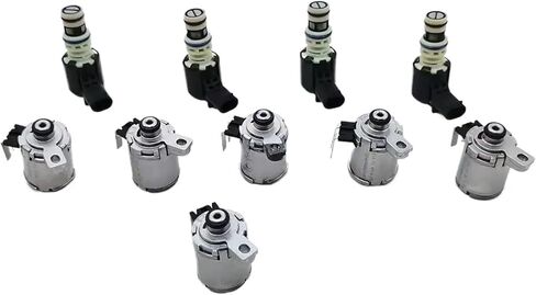 10PCS BTR M78 M11 575R6 6-Speed Auto Gearbox Solenoid Valve Set Compatible For Corando SsangYong Car Accessories in Saudi Arabia