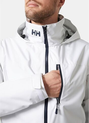 Helly-Hansen Mens Crew Hooded Waterproof Sailing Jacket in Saudi Arabia