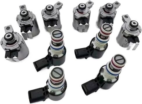 10PCS BTR M78 M11 575R6 6-Speed Auto Gearbox Solenoid Valve Set Compatible For Corando SsangYong Car Accessories in Saudi Arabia