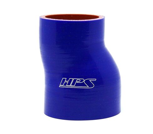 HPS Performance HTSOR-200-250-BLK خرطوم توصيل مخفض للإزاحة من السيليكون المقوى بأربع طبقات، أقصى ضغط 60 رطل لكل بوصة مربعة، طول 3 بوصات، معرف 2 بوصة > 2-1/2 بوصة، أسود in Kuwait