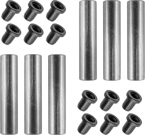 Caltric A-Arm Pivot Shaft with Short Bushing Compatible with Polaris 5020826 5439270 in Saudi Arabia