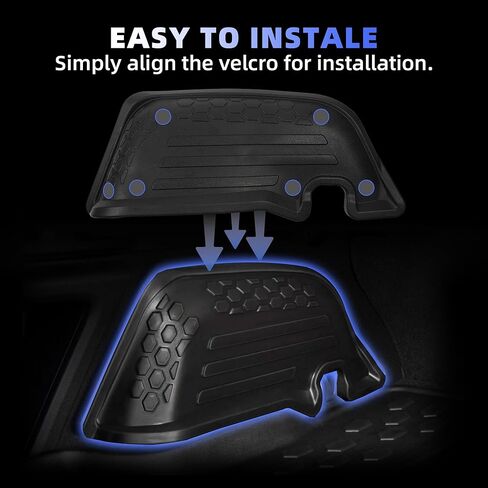 Dasbecan Cargo Side Protectors Compatible with 2020–2025 Subaru Outback, 2-Piece Heavy Duty Rubber Trunk Side Liner, Replaces J501SAN260 in Saudi Arabia