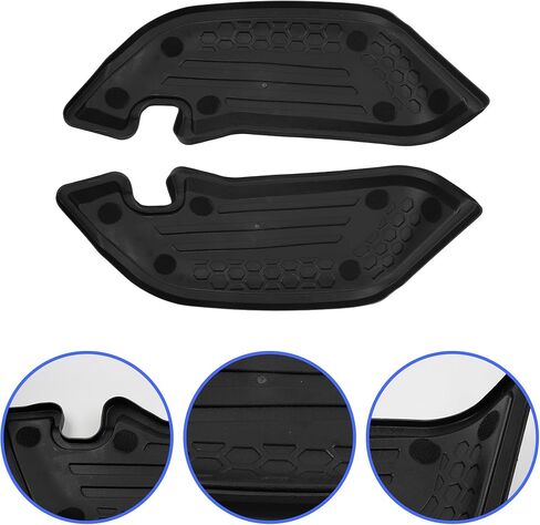 Dasbecan Cargo Side Protectors Compatible with 2020–2025 Subaru Outback, 2-Piece Heavy Duty Rubber Trunk Side Liner, Replaces J501SAN260 in Saudi Arabia