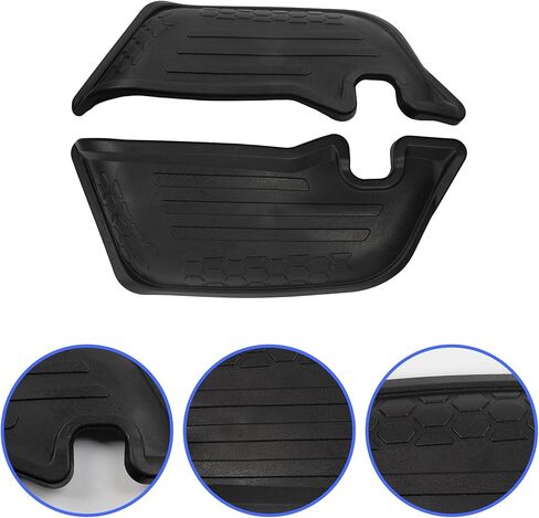Dasbecan Cargo Side Protectors Compatible with 2020–2025 Subaru Outback, 2-Piece Heavy Duty Rubber Trunk Side Liner, Replaces J501SAN260 in Saudi Arabia