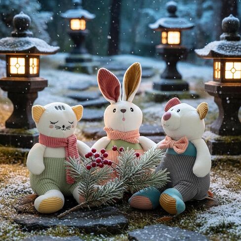 Bailey Bunny – Soft Corduroy Plush Stuffed Animal for Toddlers & Kids – Cute Cuddly Bunny Toy Perfect Christmas for Kids and Grandkids – 14 Inches in Saudi Arabia
