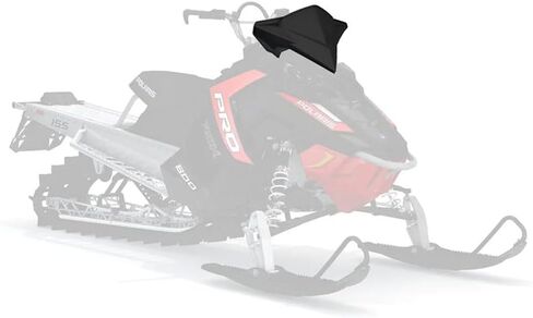 بولاريس 2881055 13 بوصة أسود عميق الثلج منتصف الزجاج الأمامي Axys Rush Switchback Titan RMK SKS Snowmobile OEM in Saudi Arabia