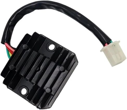 Motorcycle Performance Parts Ignition Ignite System 4 Pin 5 Voltage Regulator Rectifier For FXD ZJ GY6 Scooter ATV 50-150CC(GY6 4 Wire) in Saudi Arabia