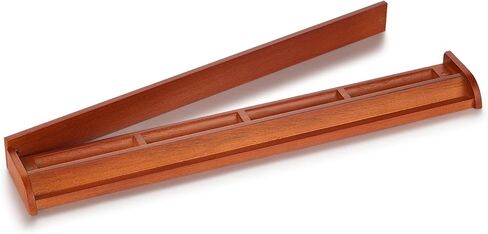 Mahjong All-in-One Tile Rack & Pusher, Vintage Edition in All-Wood Mahjong Rack and Pusher Combo, Modern American Mahjong Tile Racks, Set of 4 in Saudi Arabia