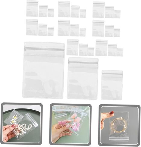 Jewelry Boxes Bulk Bags Organizer Sealing Jewelry Storage Pouches for Rings Bead Storage Bag in Saudi Arabia