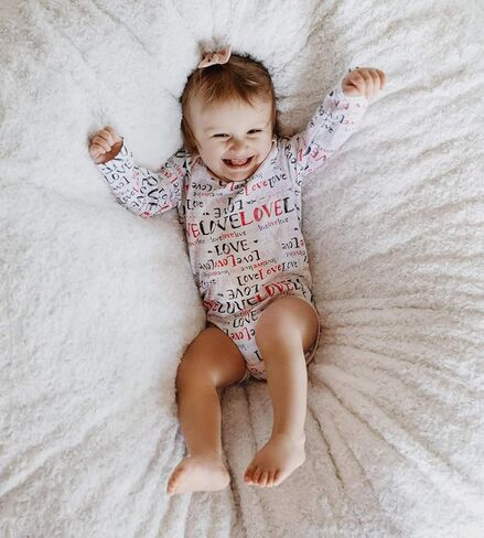 Burt's Bees Baby Unisex Baby Bodysuits, 3-Pack Long & Short-Sleeve One-Pieces, 100% Organic Cotton in Kuwait