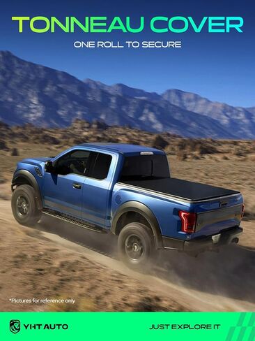 غطاء تونيو لسرير الشاحنة الناعم القابل للطي من YHTAUTO متوافق مع نيسان فرونتي 2005-2023 | سرير Fleetside/Styleside بطول 5 أقدام (60 بوصة) | نظام قفل تلقائي | حماية من جميع الأحوال الجوية in Saudi Arabia