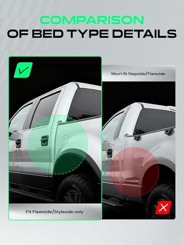 غطاء تونيو لسرير الشاحنة الناعم القابل للطي من YHTAUTO متوافق مع نيسان فرونتي 2005-2023 | سرير Fleetside/Styleside بطول 5 أقدام (60 بوصة) | نظام قفل تلقائي | حماية من جميع الأحوال الجوية in Saudi Arabia