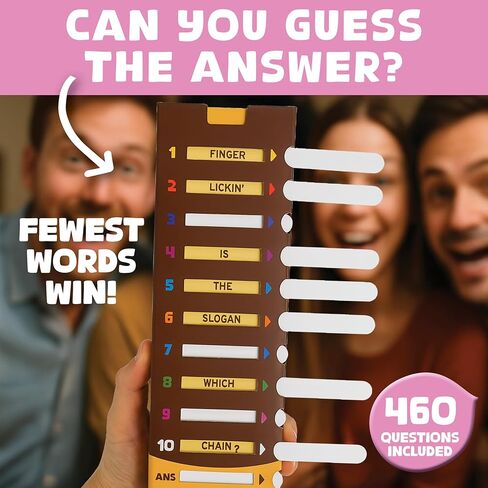 in A Nutshell: Slide & Reveal Word Guessing Board Game with 450+ Questions - Fun Family Party Game for Kids & Adults, Ages 10+, 2-20 Players, 20 Minute Playtime in Saudi Arabia