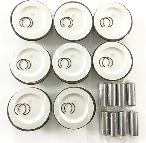 8PCS A1570300517 1570300517 A 157 030 05 17 1570300117 2780301317 Engine Piston OEM Compatible with Mercedes Benz G63 M157 5.5L STD 98MM CYL Dia in Saudi Arabia