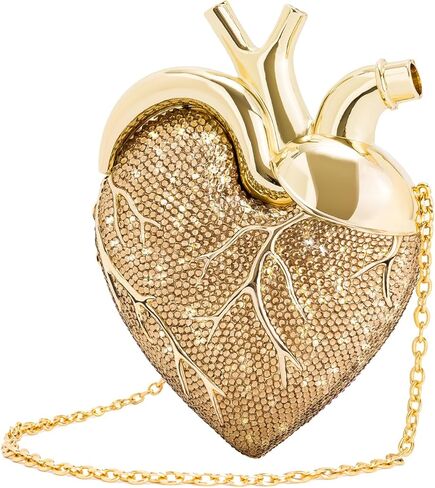 JW PEI Women's Maren Artificial Crystal Heart Shaped Bag in Saudi Arabia