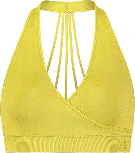 حمالة صدر BRABAR HUG بشريط ربط - سادة، بدون درزات، داعم، Bralette Junior Fit A-DDD in Kuwait