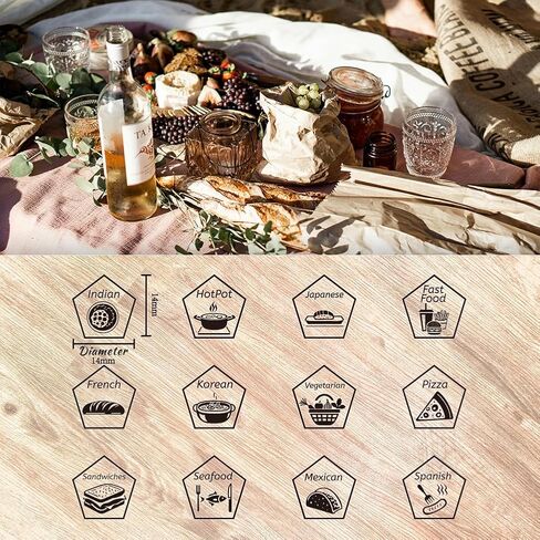 UNICRAFTALE Couples Gift Ideas Wooden Decision Dice Games Leisure Activity Type Decision Dice Funny Date Night Gift for Men Woman Couple Birthday Christmas Anniversary in Saudi Arabia
