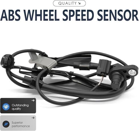 2PCS Front Left and Right Abs Wheel Speed Sensor Compatible with Toyota Avalon Camry Replacement for Lexus Es300H Es350 8954206040 Includes Wire Harness 12 13 14 15 16 17 18 in Saudi Arabia
