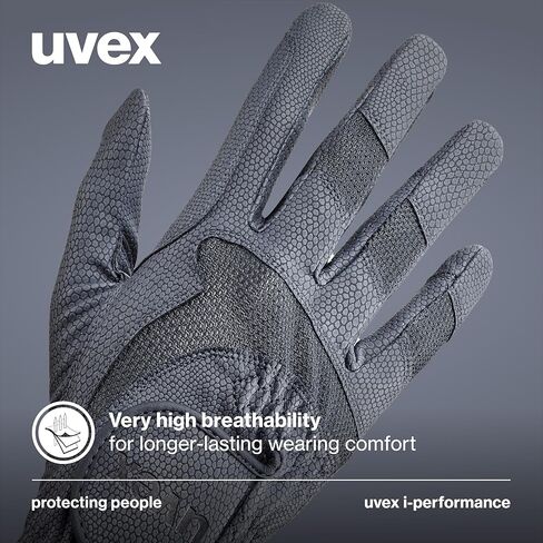 Uvex i-Performance 2 Horse Riding Gloves, Stretchable, Breathable & Touchscreen Capable Equestrian Gloves with Extreme Durability for Women & Men in Saudi Arabia