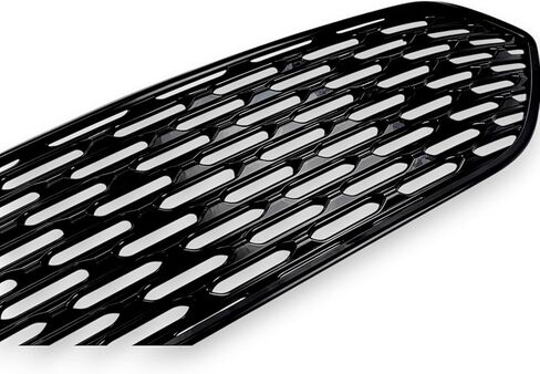 Gloss Black Chrome Delete Front Grille | Car Grille Cover | Grille Insert | Trim Overlay | Compatible with 2020-2022 Ford Escape | ABS6508BLK in Saudi Arabia