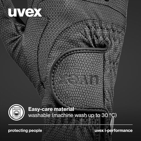 Uvex i-Performance 2 Horse Riding Gloves, Stretchable, Breathable & Touchscreen Capable Equestrian Gloves with Extreme Durability for Women & Men in Kuwait