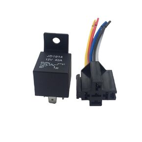 12 فولت 40A أمبير 5 SPDT سيارة شاحنة السيارات السيارات مرحل السيارة مع 5 دبوس المقبس 5 أسلاك لمروحة المصباح تكييف الهواء in Kuwait