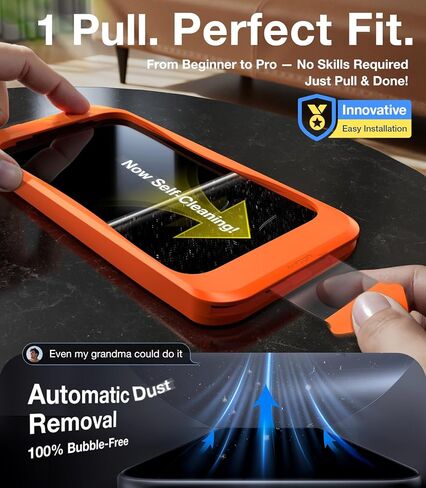 UltraGlass Ultra Top 9H+ Glass for iPhone 14 Privacy Screen Protector [Invisible Privacy Armor] Private Screen Protector 14 Tempered Glass [Full Coverage & Longest Durable] 2 Packs in Kuwait