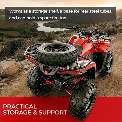 ATV Rear Rack Compatible with 2007-2023 Can-Am Renegade All Models Steel Rack Black Electrophoresis in Saudi Arabia