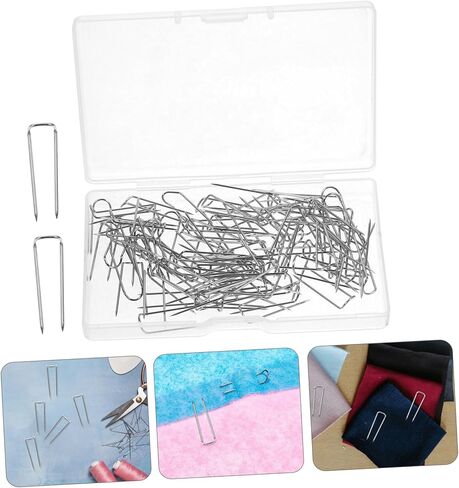 Veemoon Pins Double Blocking Sewing Pins for Quilting and Crafts Strong Reusable Needles with Beaded Heads for DIY Projects and Decoration in Saudi Arabia