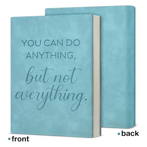 Inspirational Notebook Writing Journal Motivational Gift for Women Men Friends Coworkers-Blue in Saudi Arabia