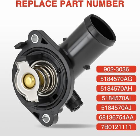 Nilight Thermostat Housing Assembly Compatible with Honda Accord 2003-2007 Element 2003-2011 Engine 2.4L L4 Coolant Thermostat Housing for Car 19301-RAA-A02 19301RAAA02 19301-RAA-A01 19301-R40-A01 in Saudi Arabia