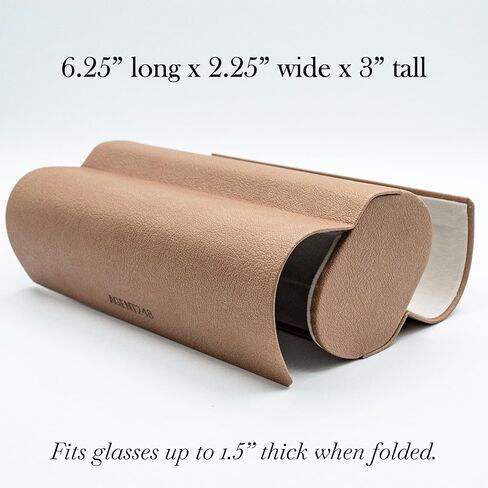 Eyeglass and Sunglass 2-Compartment Travel Case in Saudi Arabia