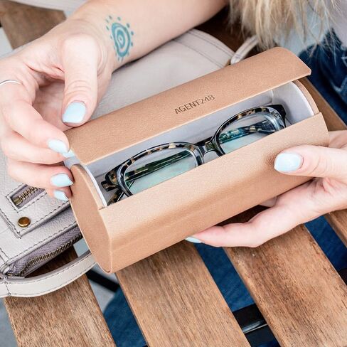 Eyeglass and Sunglass 2-Compartment Travel Case in Saudi Arabia