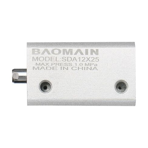 Baomain Compact Thin Air Cylinder SDA 25X35 25mm Bore 35mm Stroke M5 Port in Saudi Arabia