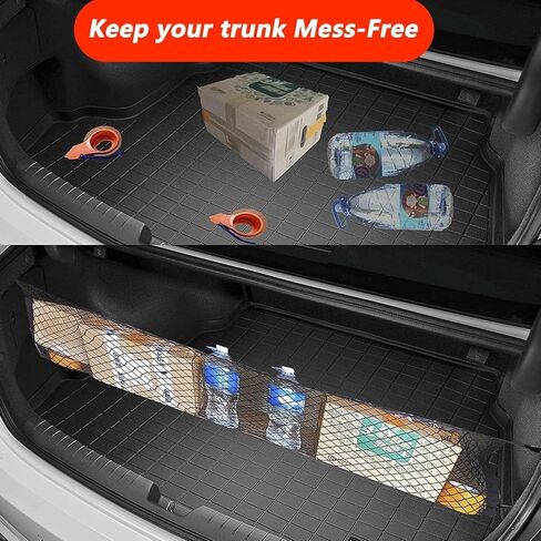 Envelope Style Trunk Cargo Net Compatible with 2000 to 2022 2023 2024 2025 Acura MDX in Saudi Arabia