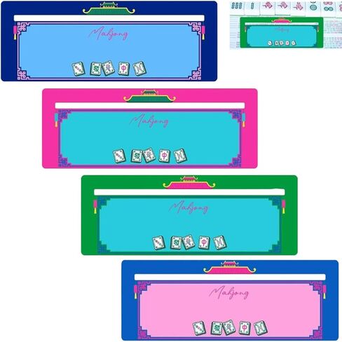 4 قطع من دليل بطاقة ماهجونج ومكتشف الخط لأداة الإستراتيجية للمبتدئين in Kuwait