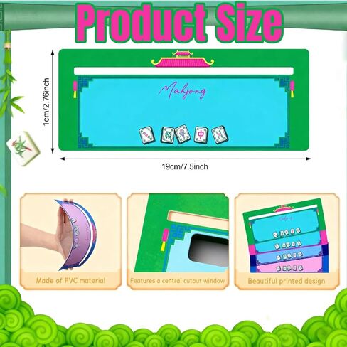 4 قطع من دليل بطاقة ماهجونج ومكتشف الخط لأداة الإستراتيجية للمبتدئين in Kuwait