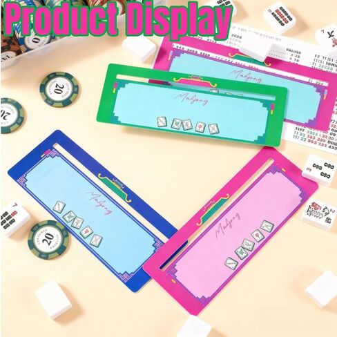 4 قطع من دليل بطاقة ماهجونج ومكتشف الخط لأداة الإستراتيجية للمبتدئين in Kuwait