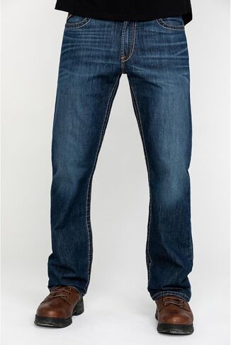 ARIAT Men's Fr M4 Relaxed Stretch Duralight Jett Boot Cut Jean in Saudi Arabia